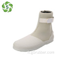 Scarpa per guado piatti beige neoprene di anatra e pesce